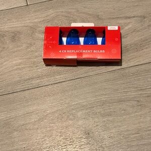 Hallmark Red and Blue C9 Replacement Bulbs